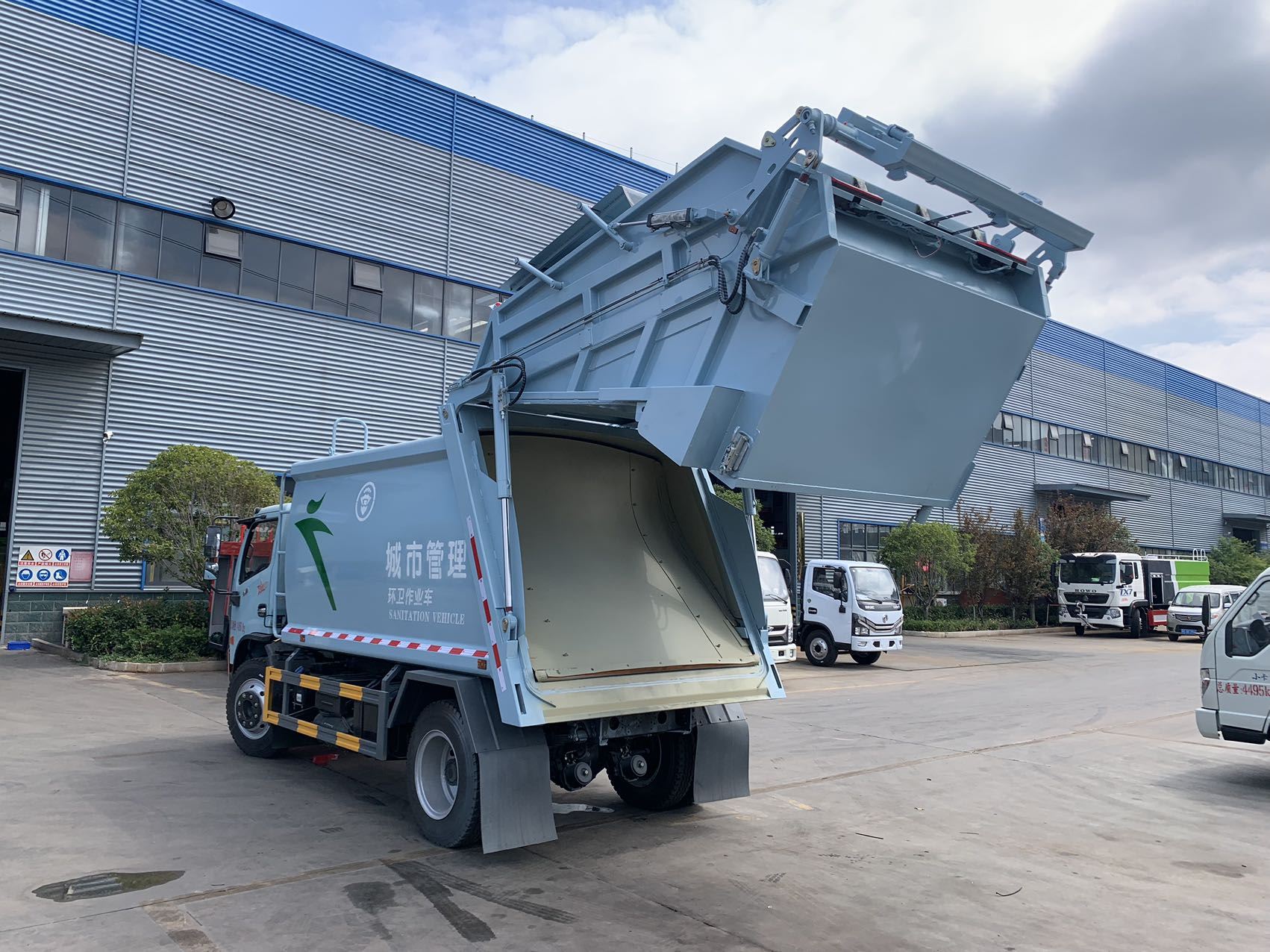 莆田大多利卡10-12方压缩式垃圾车厂家报价