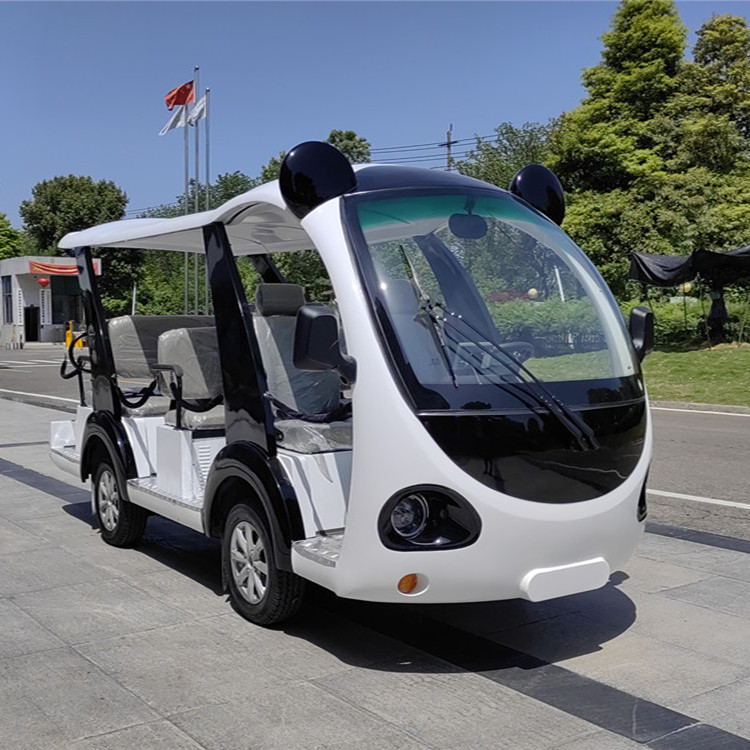 广元封闭电动观光车 敞开式电动观光车                            咨询有优惠