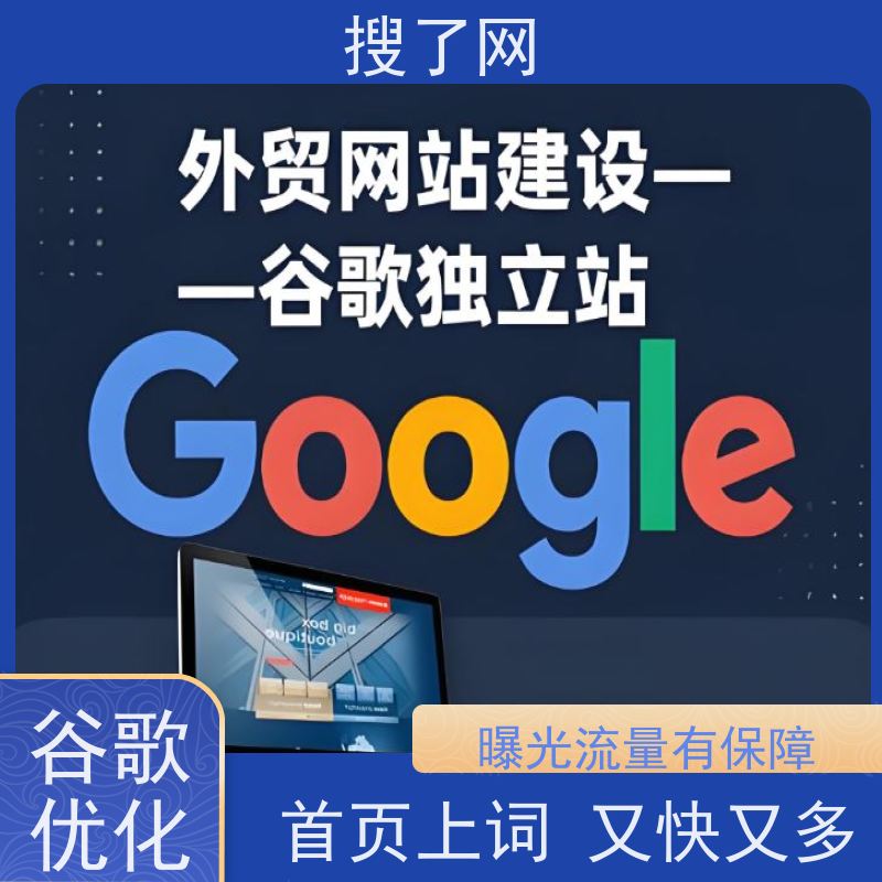 手机/电脑两端自适应  谷歌排名优化推广公司 小组多对一精心服务