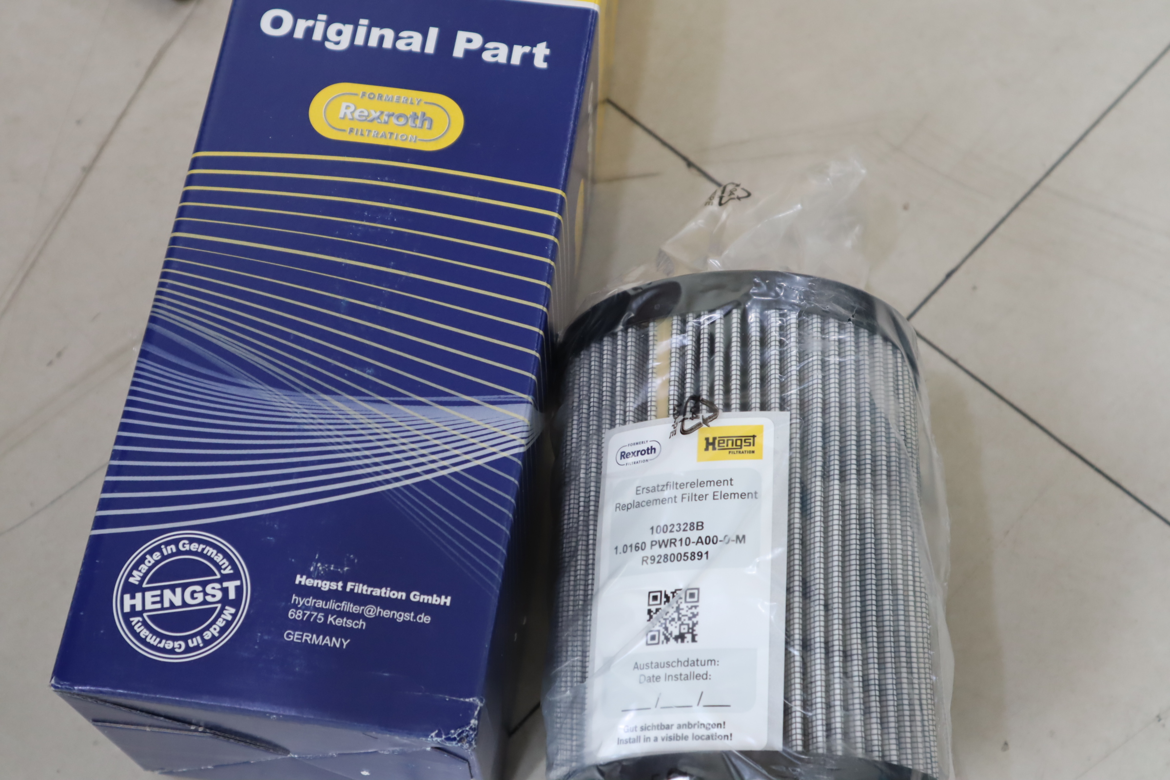 1002328B R928005891 1.0160 PWR10-A00-0-M 汉格斯特HENGST滤芯