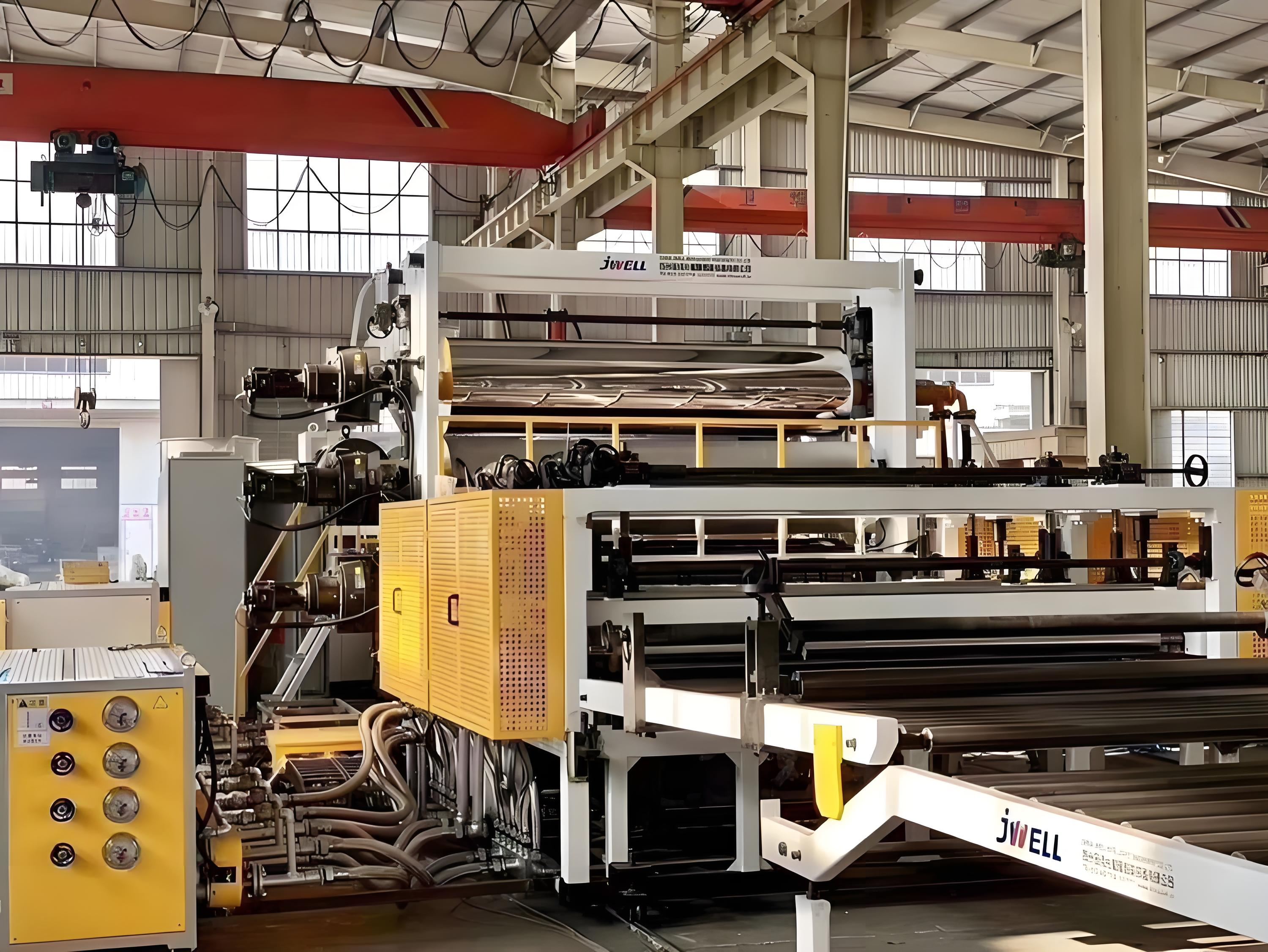 成都新型PVDF厚板设备阀门用 PVDF 板材生产线生产厂家