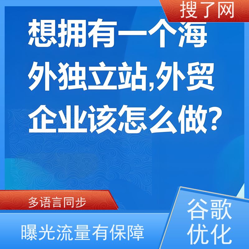 多语种同步进行  独立站排名优化推广 如何选择