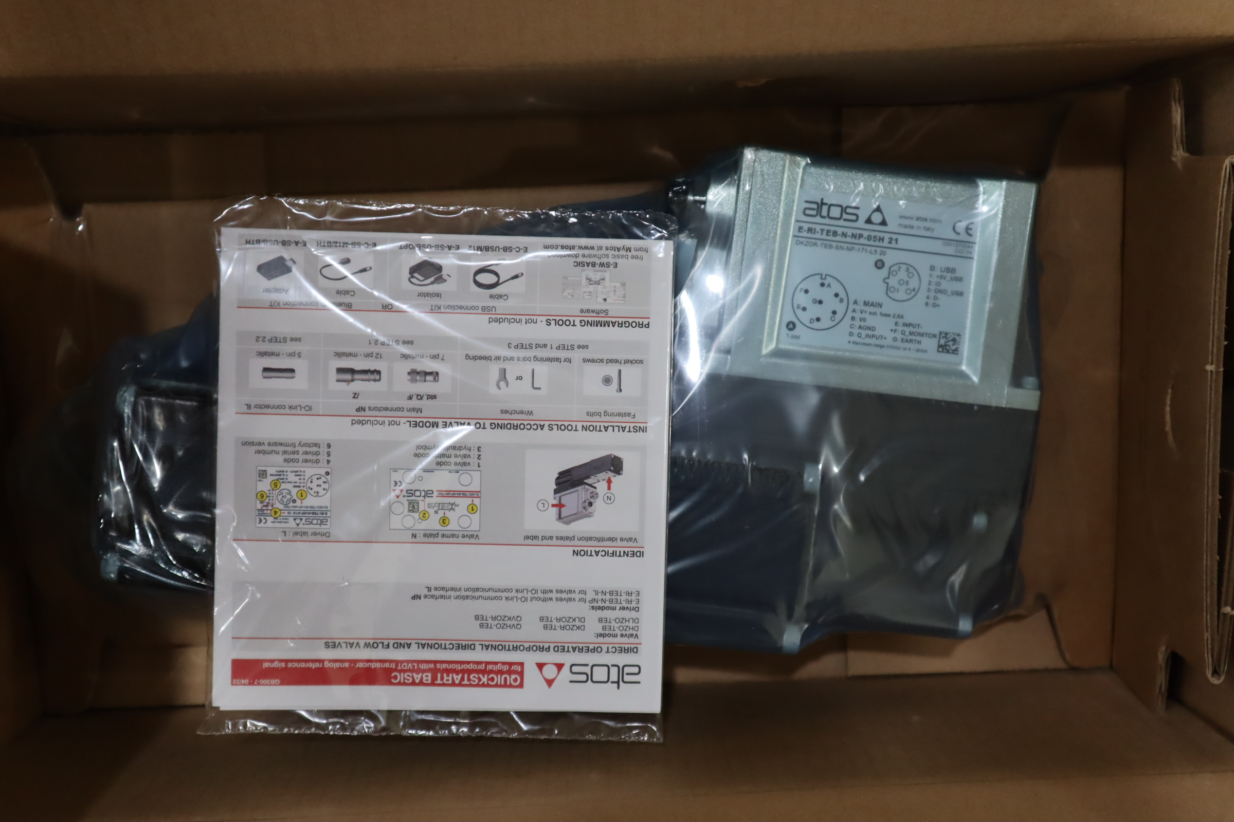 DKZOR-TEB-SN-NP-171-L5 20 意大利阿托斯ATOS比例阀