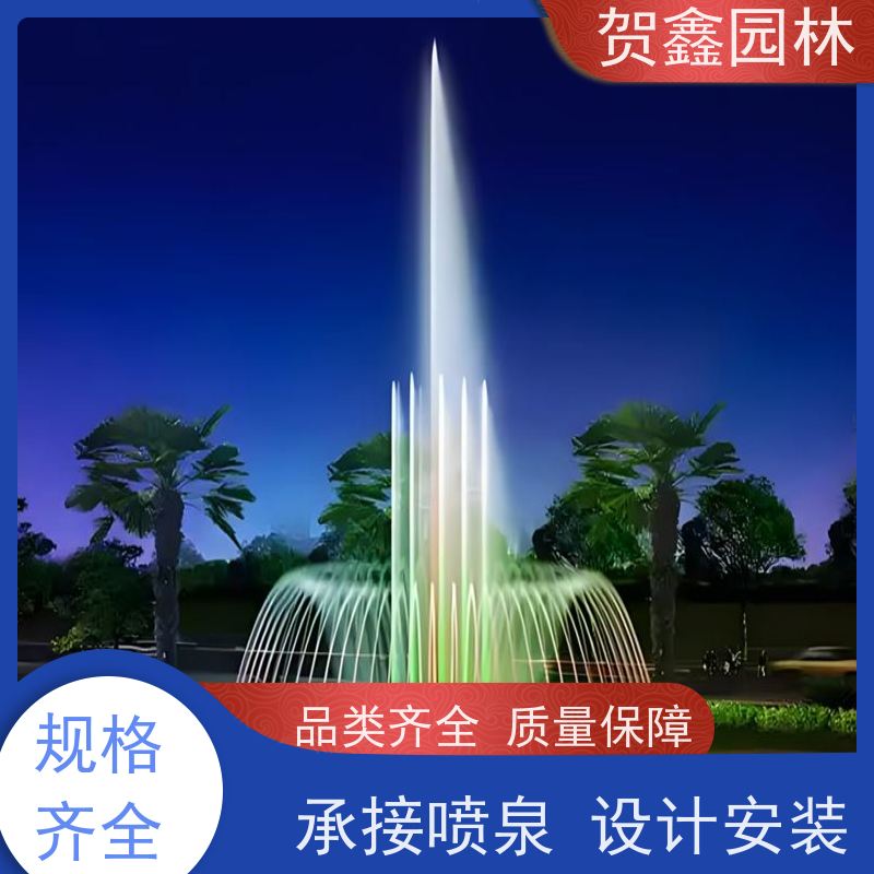  湖面喷泉设备安装 河道喷泉设备批发 脚踏喷泉工程施工 喷泉安装