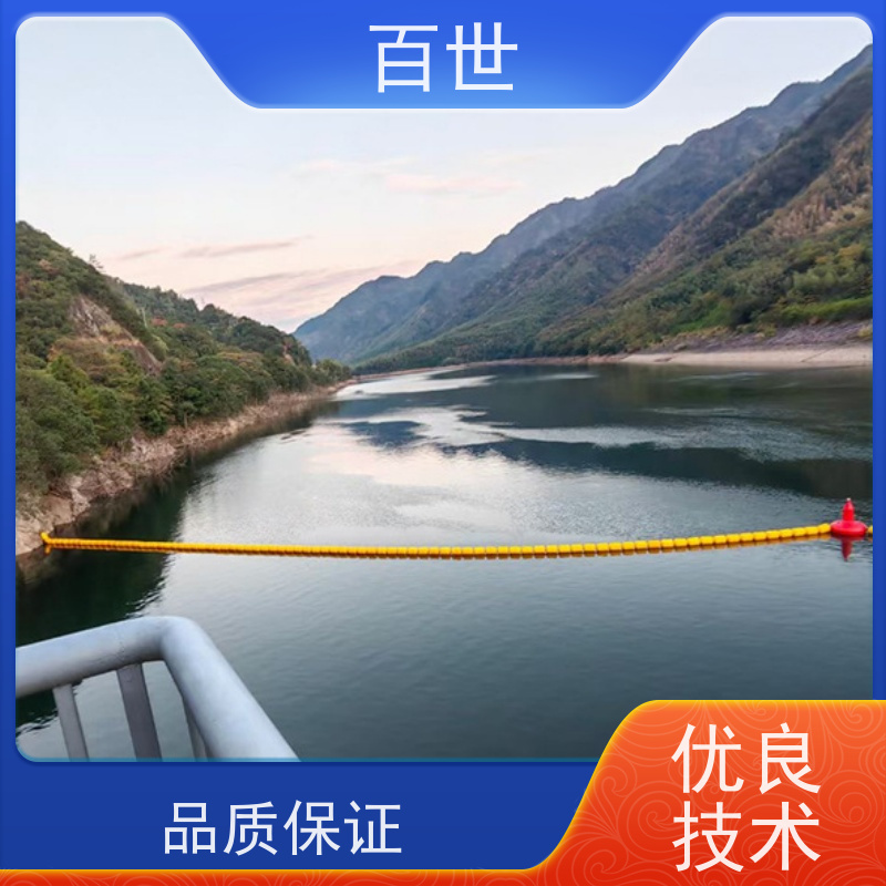 百世 台风区 拦污浮筒 自浮式结构 生态友好材质