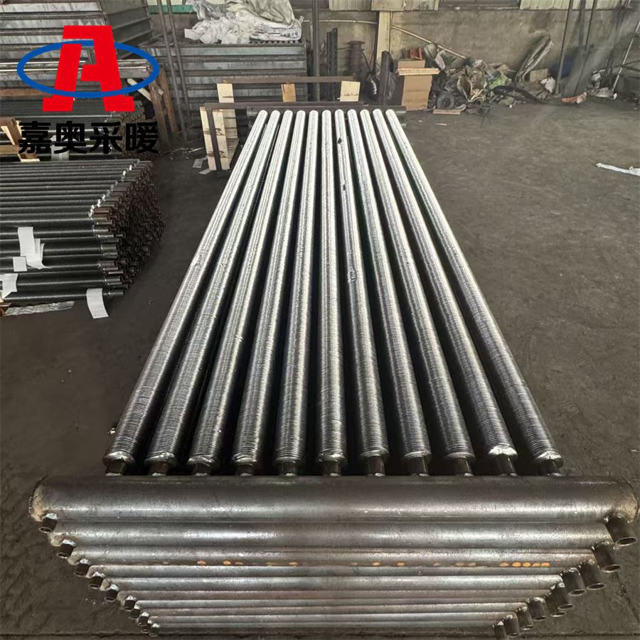 养牛场用碳钢翅片管暖气片  DN25翅片管暖气片制造商