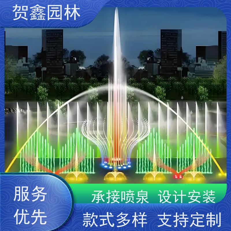  湖面喷泉设备安装 河道喷泉厂家 脚踏喷泉生产厂家 喷泉设备安装调试