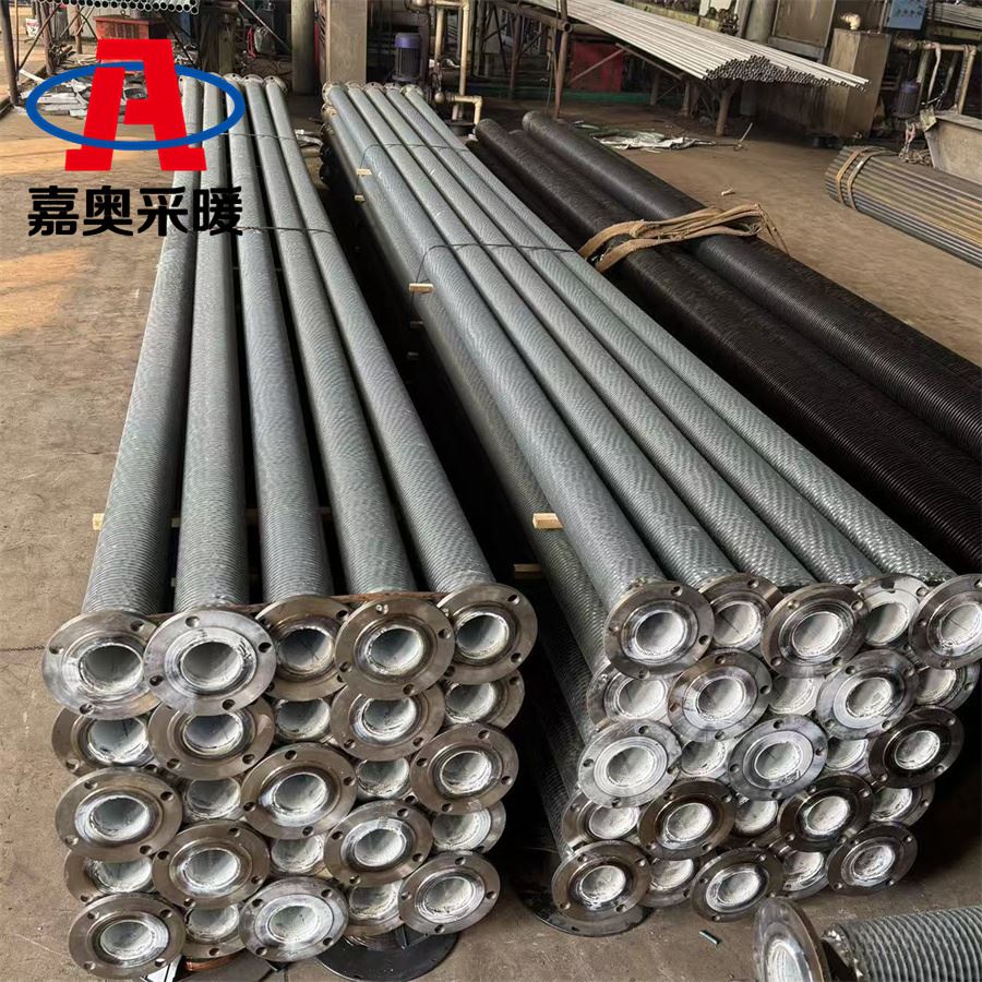 养殖用1寸半翅片管散热器定制