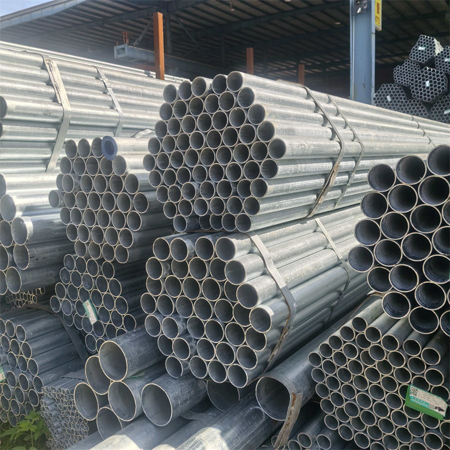 揭阳热镀锌管材/热镀锌自来水管批发/库存充足