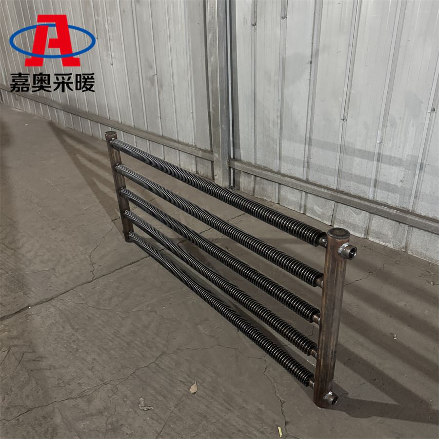 茶叶烘干用螺旋翅片管散热器  螺旋翅片管散热器规格参数
