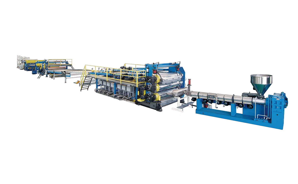 四川汽车保险杠PP板材生产线 化工管道PP板材生产线批发