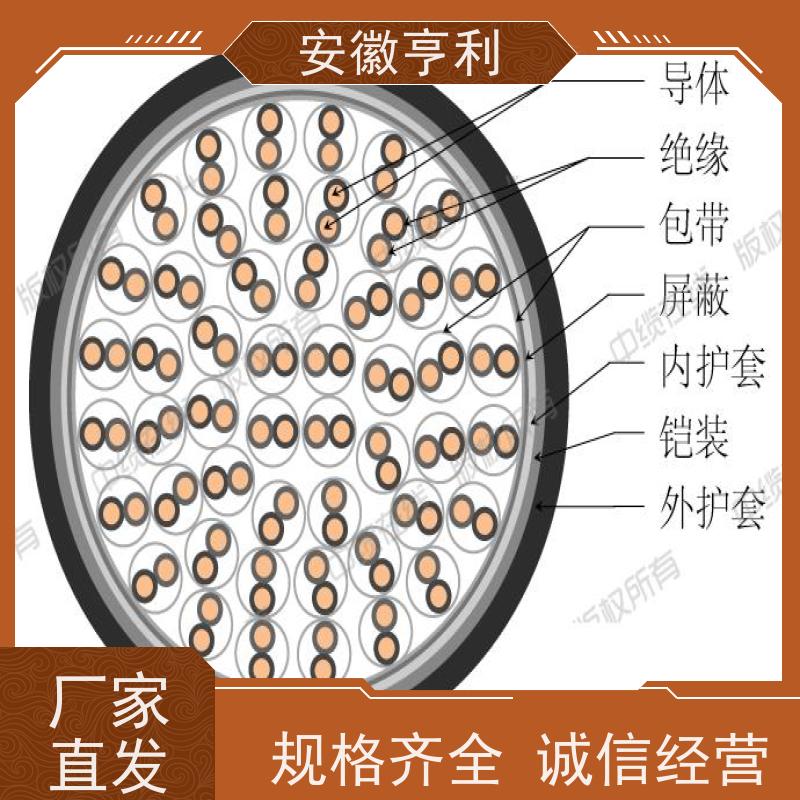安徽亨利仪表电缆有限公司 6*1.5 信号传输 仪表控制电缆