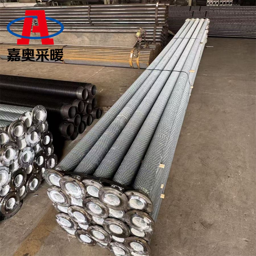 奶牛场用翅片管型暖气片  翅片管式换热器图纸