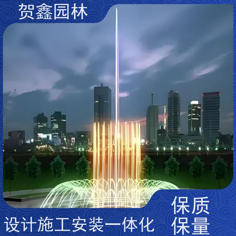  公园喷泉厂家 彩色喷泉工程施工 喷泉安装 水景喷泉设备加工厂家