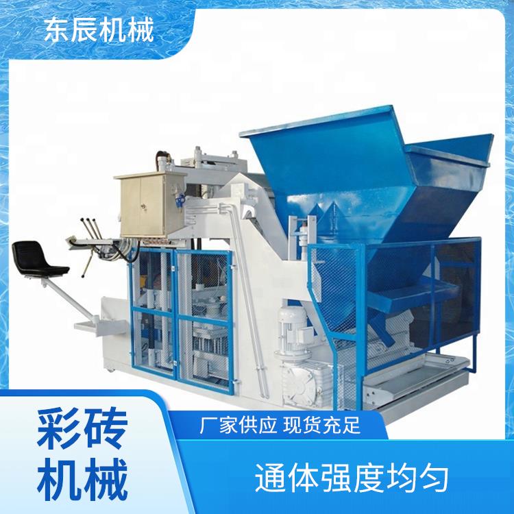 透水砖机 生产效率高 布料工序时间短 运行平稳噪音低