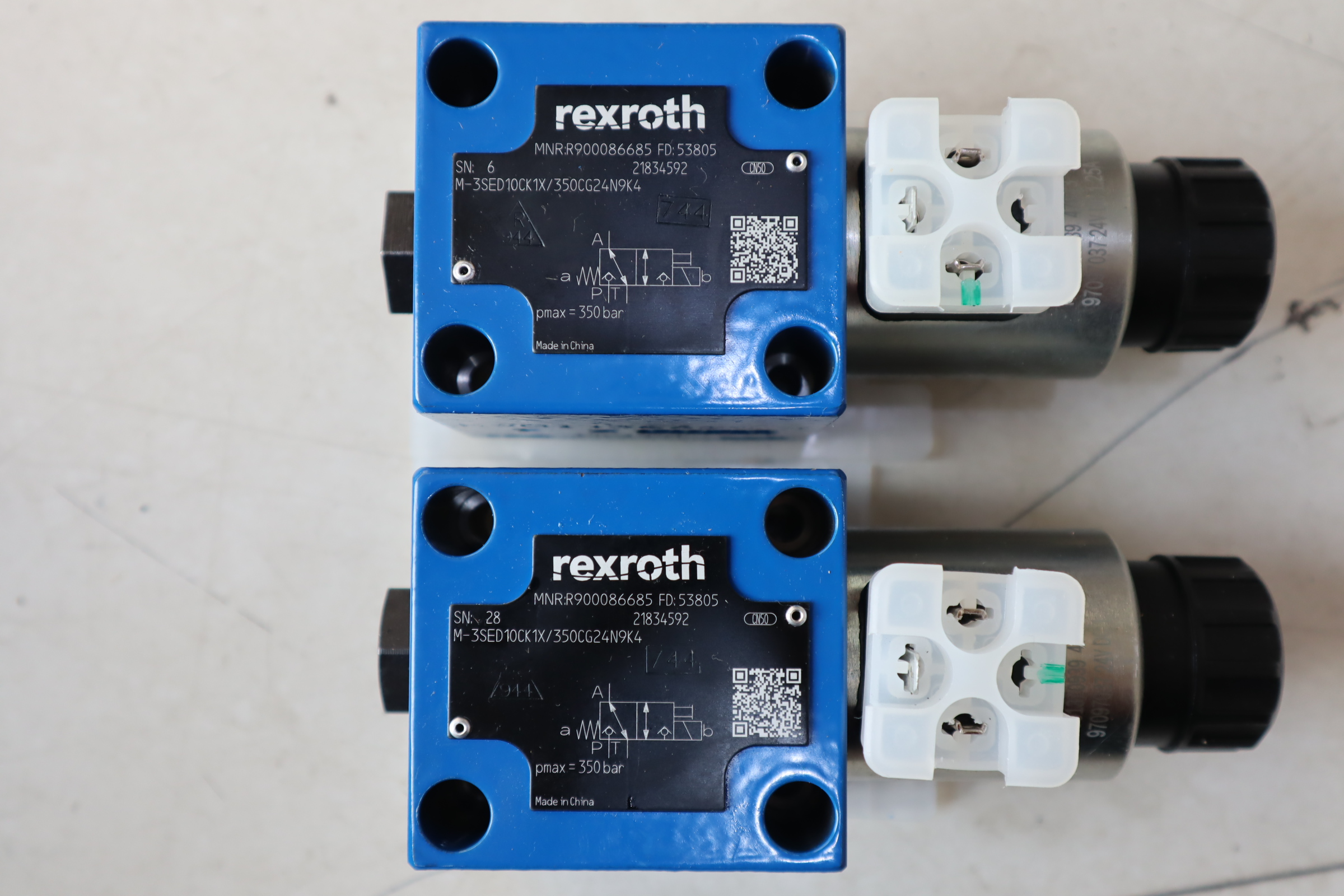 M-3SED10CK14/350CG24N9K4 R900086685 力士乐REXROTH球阀