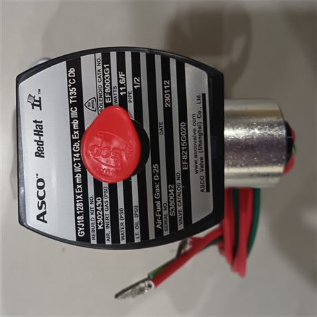 ASCO常开电磁阀8320G192 110/50