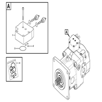 L350H装载机液压泵17473223 L350装载机液压泵