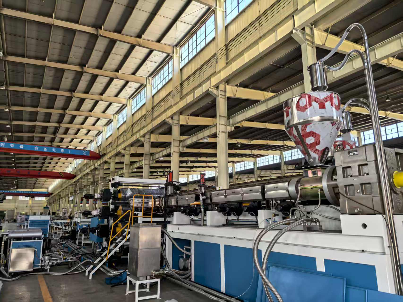 四川可切割PVDF厚板设备阀门用 PVDF 板材生产线厂商