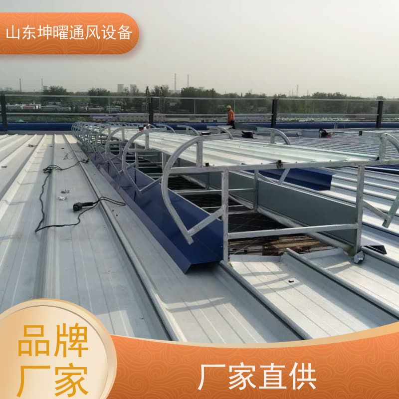 敞开式通风气楼 圆拱滑动式电动采光排烟天窗 源头厂家