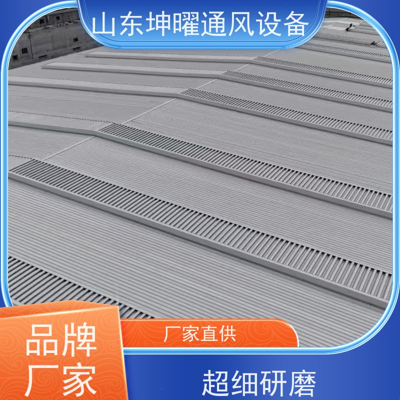 敞开式通风气楼 C2单体式一字型电动采光排烟天窗 厂