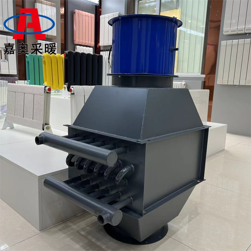 印染厂用螺旋翅片管烟气加热器 养殖设备烘干器散热器
