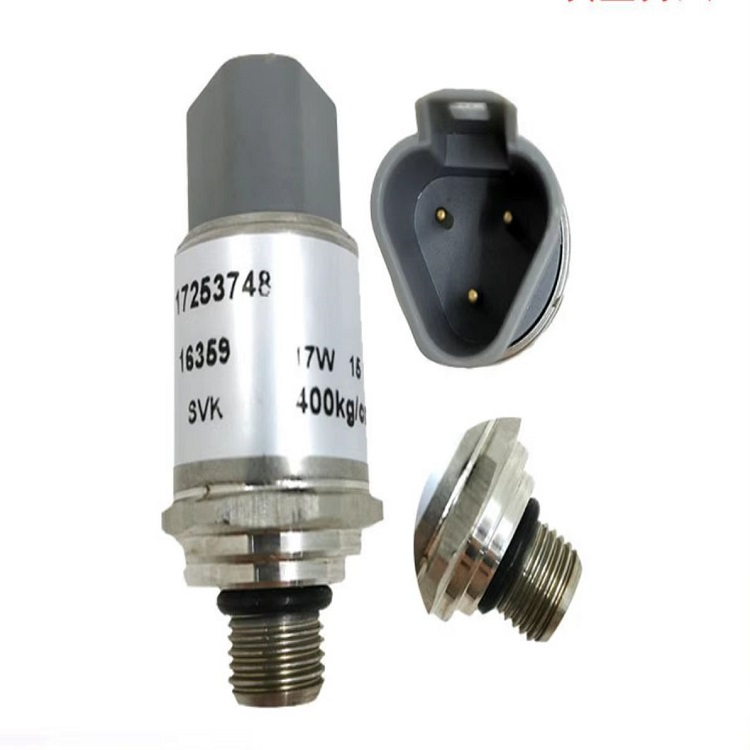 液压泵压力传感器17253748 适用于沃尔沃EC220D/250/300/EW205D/160D/180/350D挖掘机配件