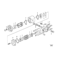 14376727 EW180B挖掘机液压泵EW200B沃尔沃齿轮泵