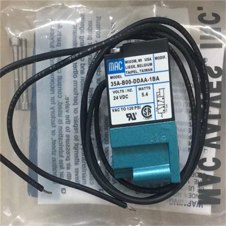 MAC五通管接气阀45A-AA1-DDAA-1BA