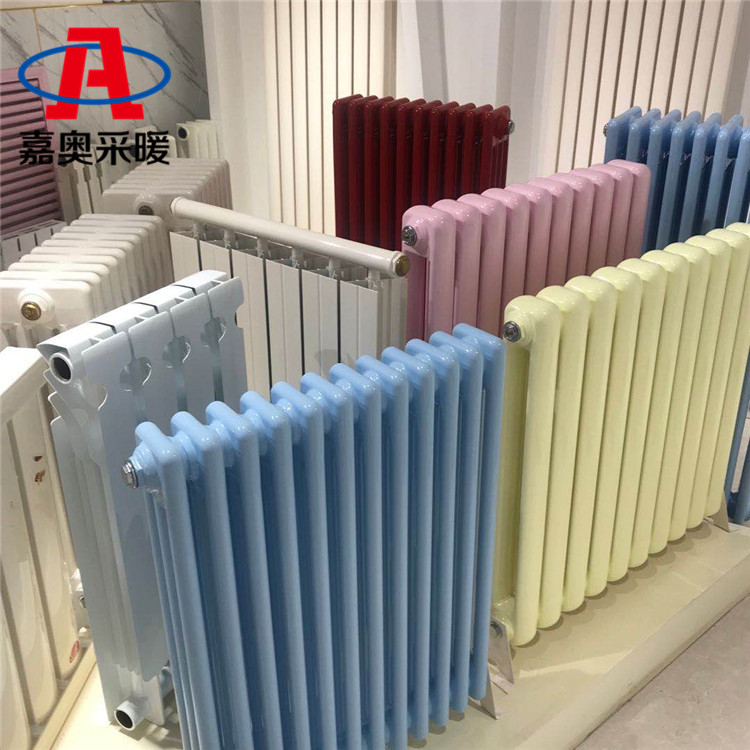 温室花卉用钢管柱型五柱暖气片加工