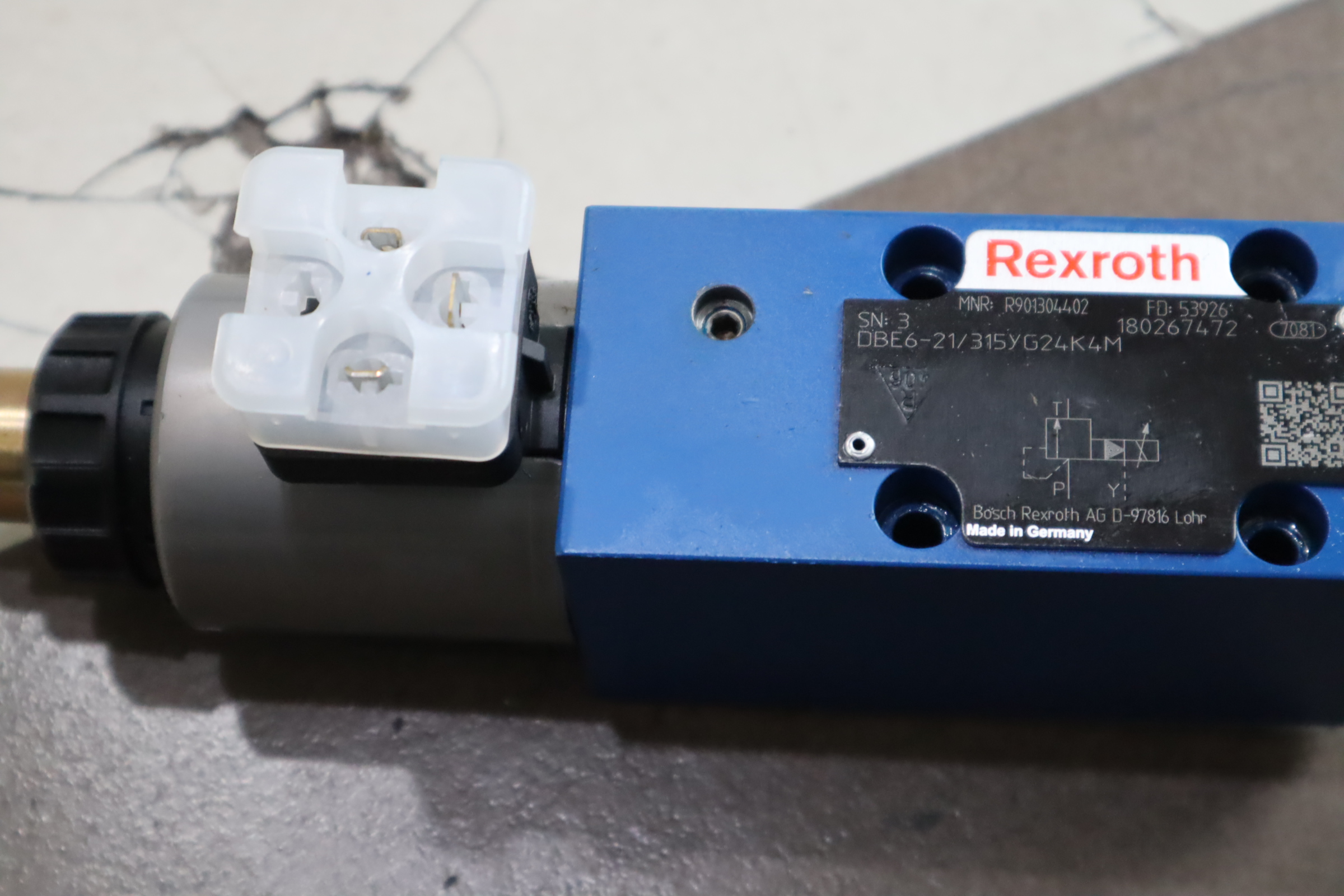 DBE6-20/315YG24K4M R901304402 力士乐REXROTH溢流阀