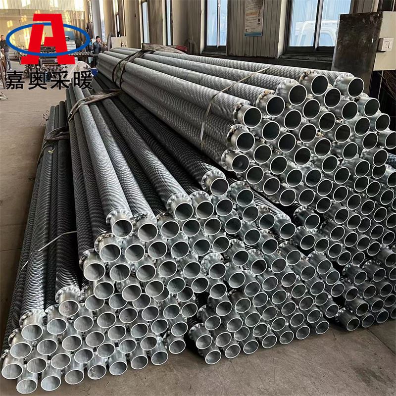 养殖大棚用d65光排管散热器定制