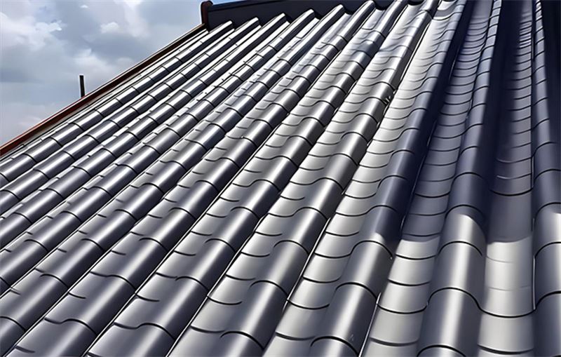 仿古金属瓦 古建屋面铝瓦 仿古铝瓦厂家供应 颜色可定制