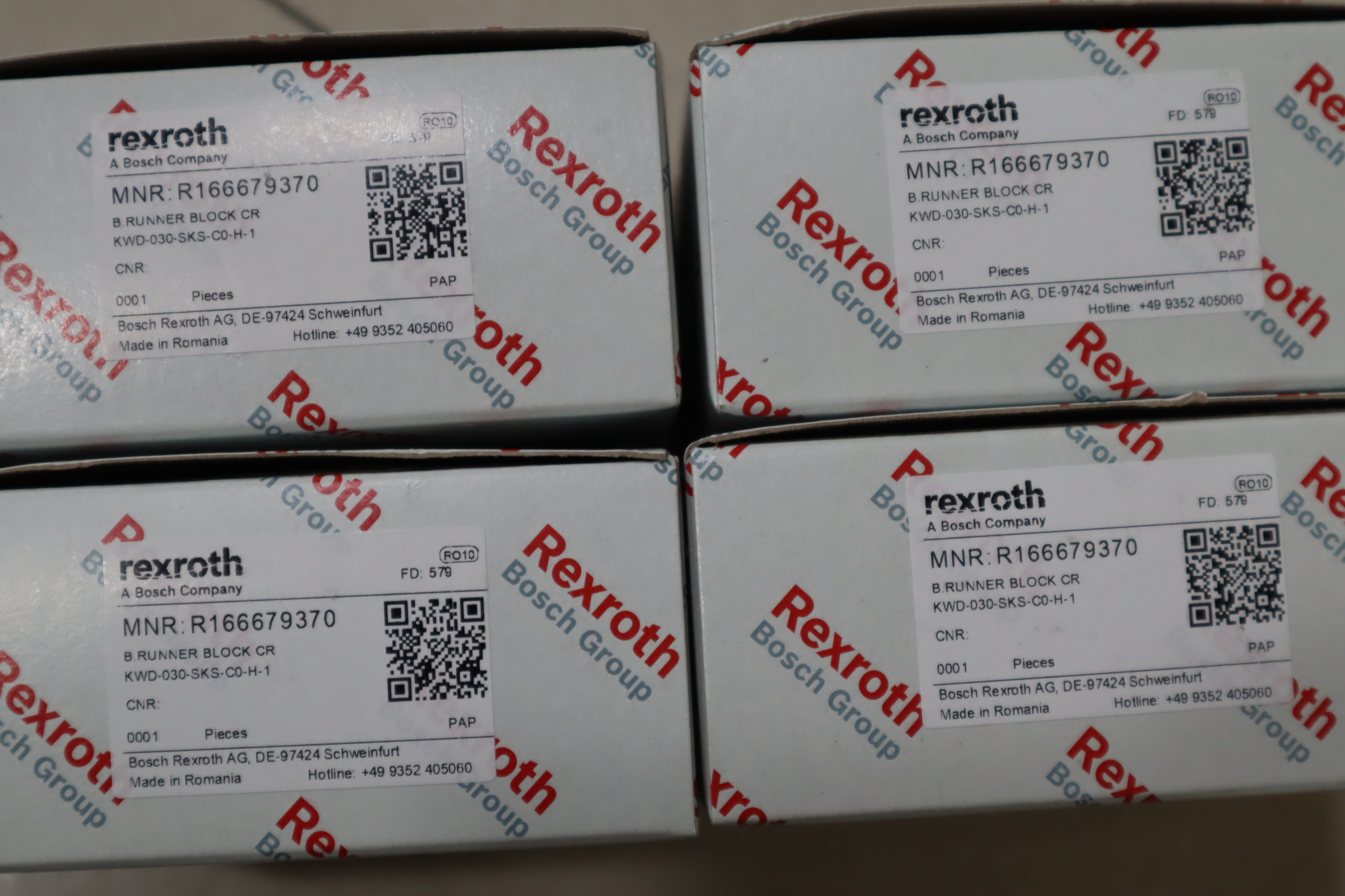 R166679370 KWD-030-SKS-C0-H-1 德国力士乐REXROTH滑块