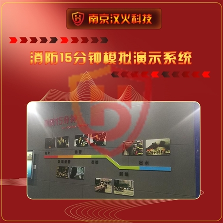 Firefighting 15 minute simulation demonstration system