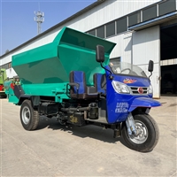 甩盘后置撒粪一体机 柴油三轮甩粪车 农用柴油抛粪车
