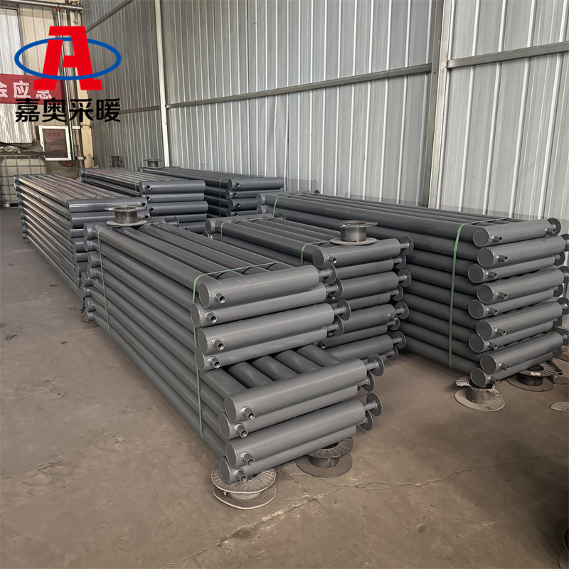 花卉大棚用d114光排管散热器 光面管散热器133-4-2