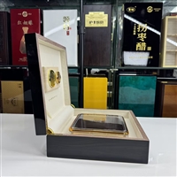 平阳木盒包装厂山参木盒 白酒烤漆盒手工刀木盒烤漆木盒厂家