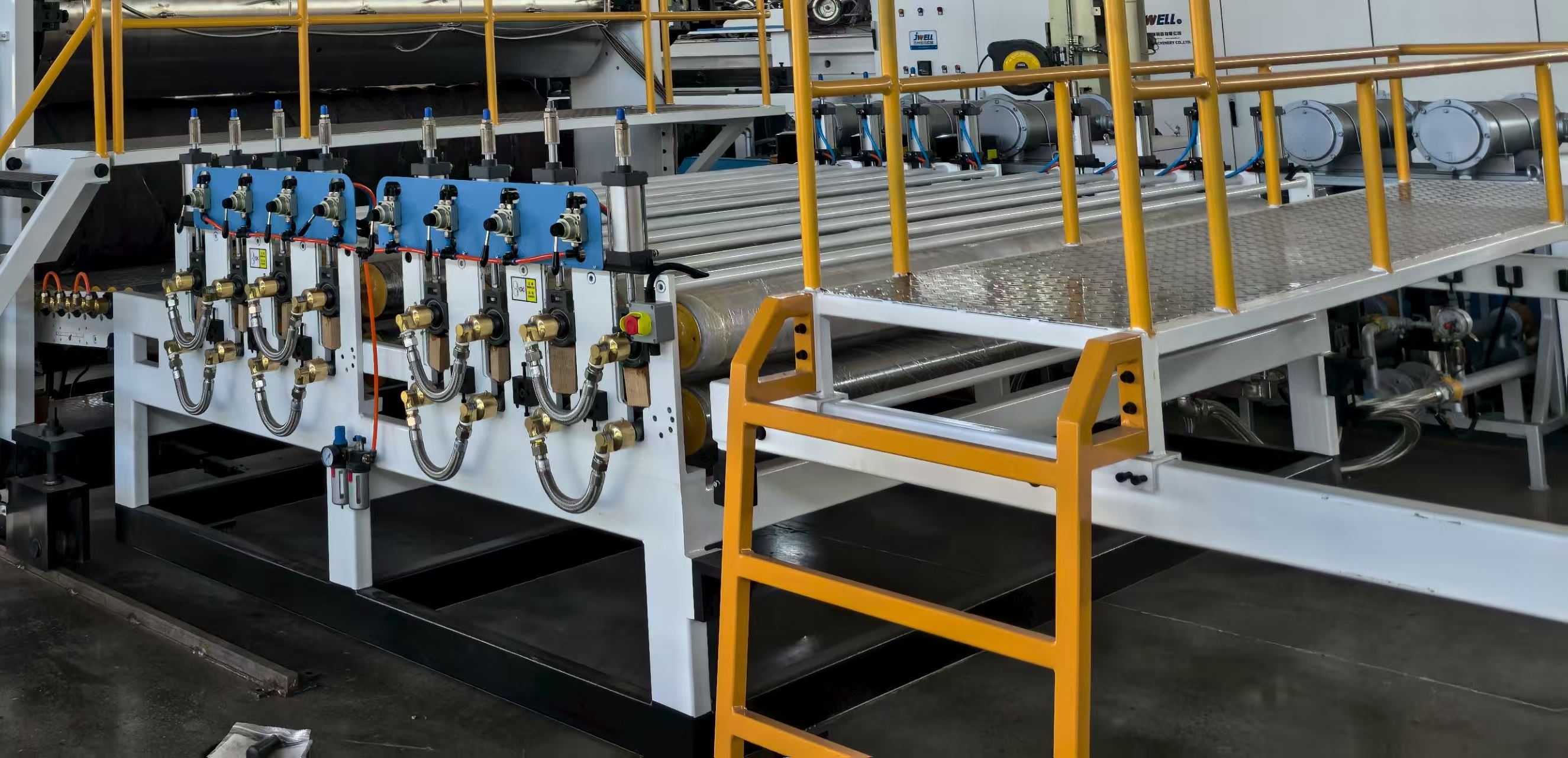 金纬机械节能 PE 厚板机? PE 衣架式模头片材生产线 宽幅可调设备批发