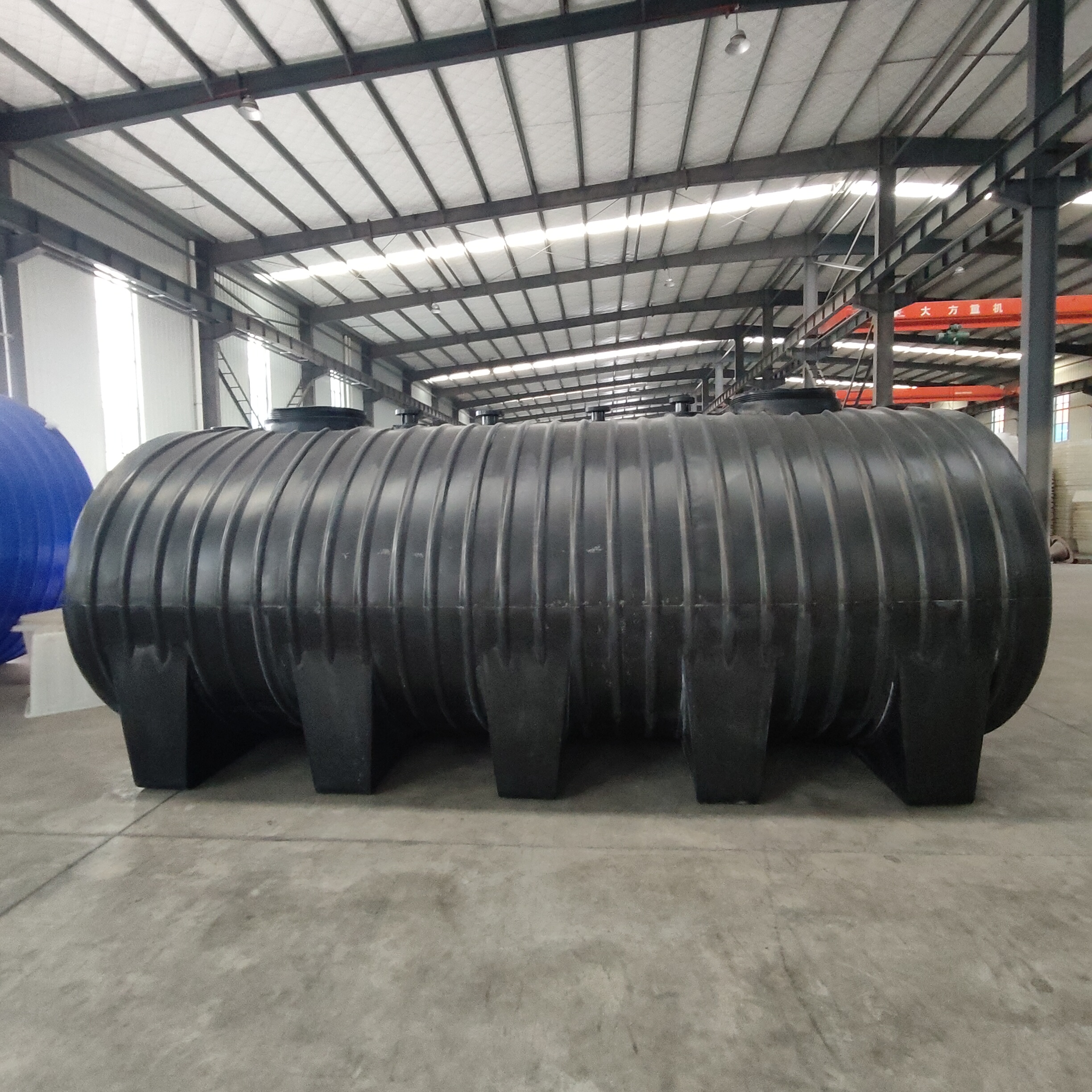 20吨PE塑料大桶 LLDPE储液罐 卧式化工贮罐 20立方卧式水箱 厂家