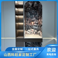 开放式衣帽间定制开放挂衣区_山西科旺家定制工厂