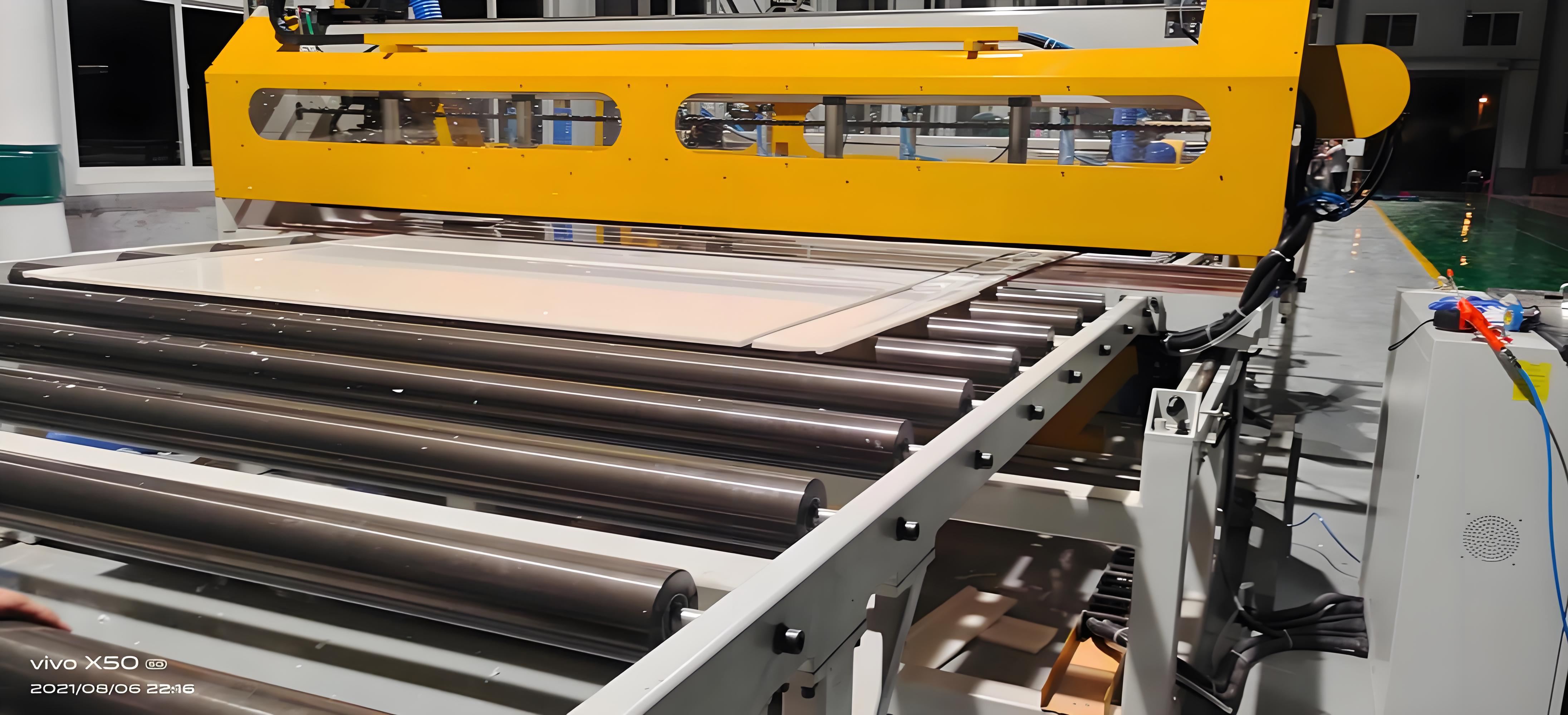 金纬机械PE 厚板设备维修? PE 伺服电机牵引片材生产线 稳定输送设备厂家