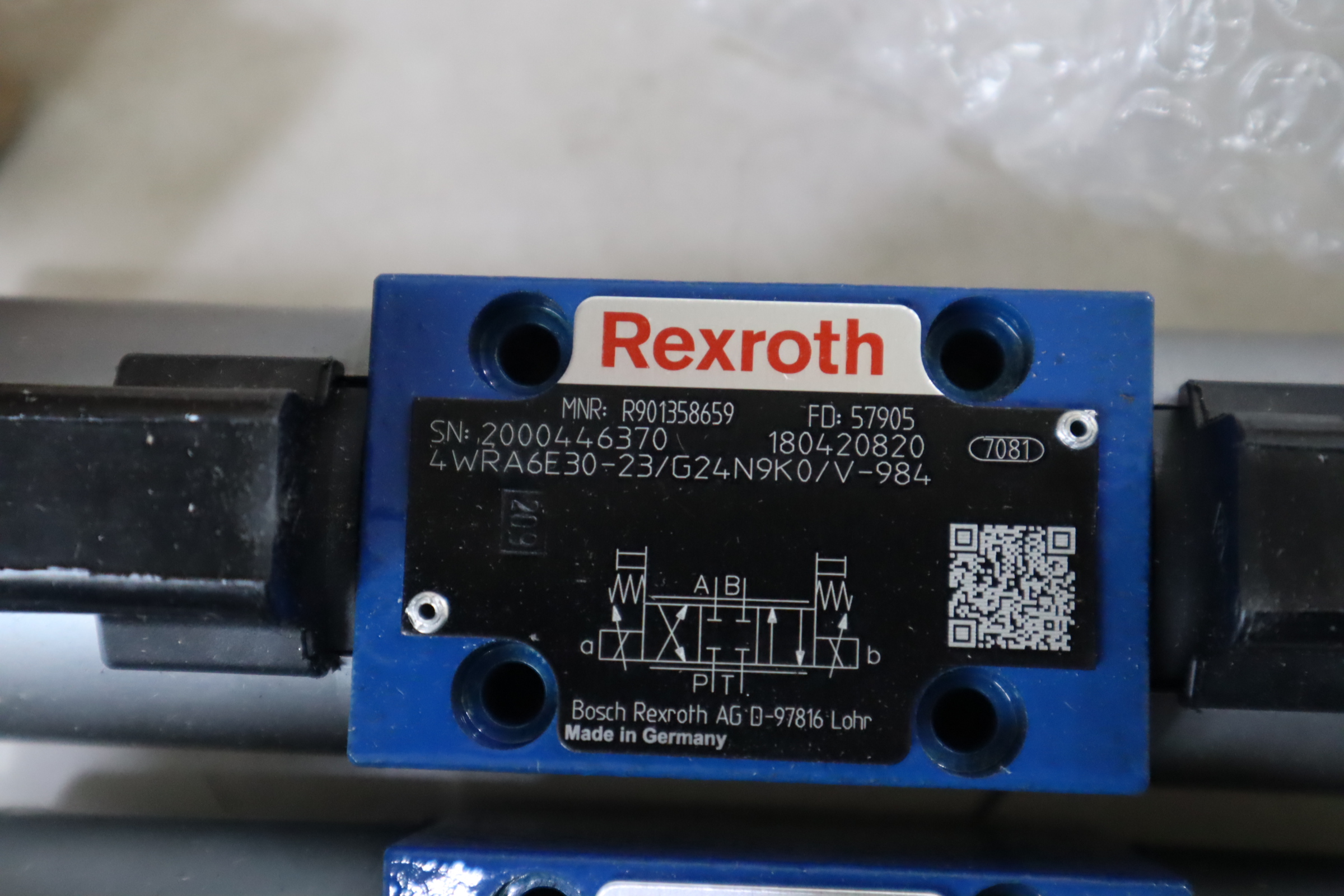 4WRA6E30-23/G24N9K0/V-984 R901358659 德国REXROTH力士乐比例阀