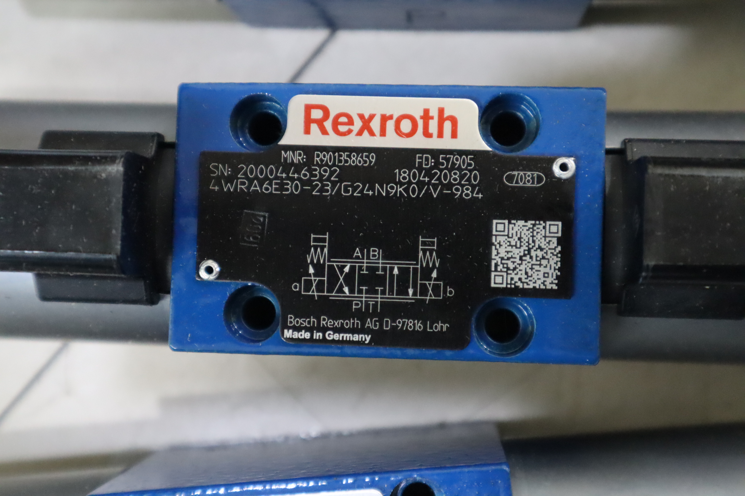 4WRA6E30-23/G24N9K0/V-984 R901358659 德国REXROTH力士乐比例阀