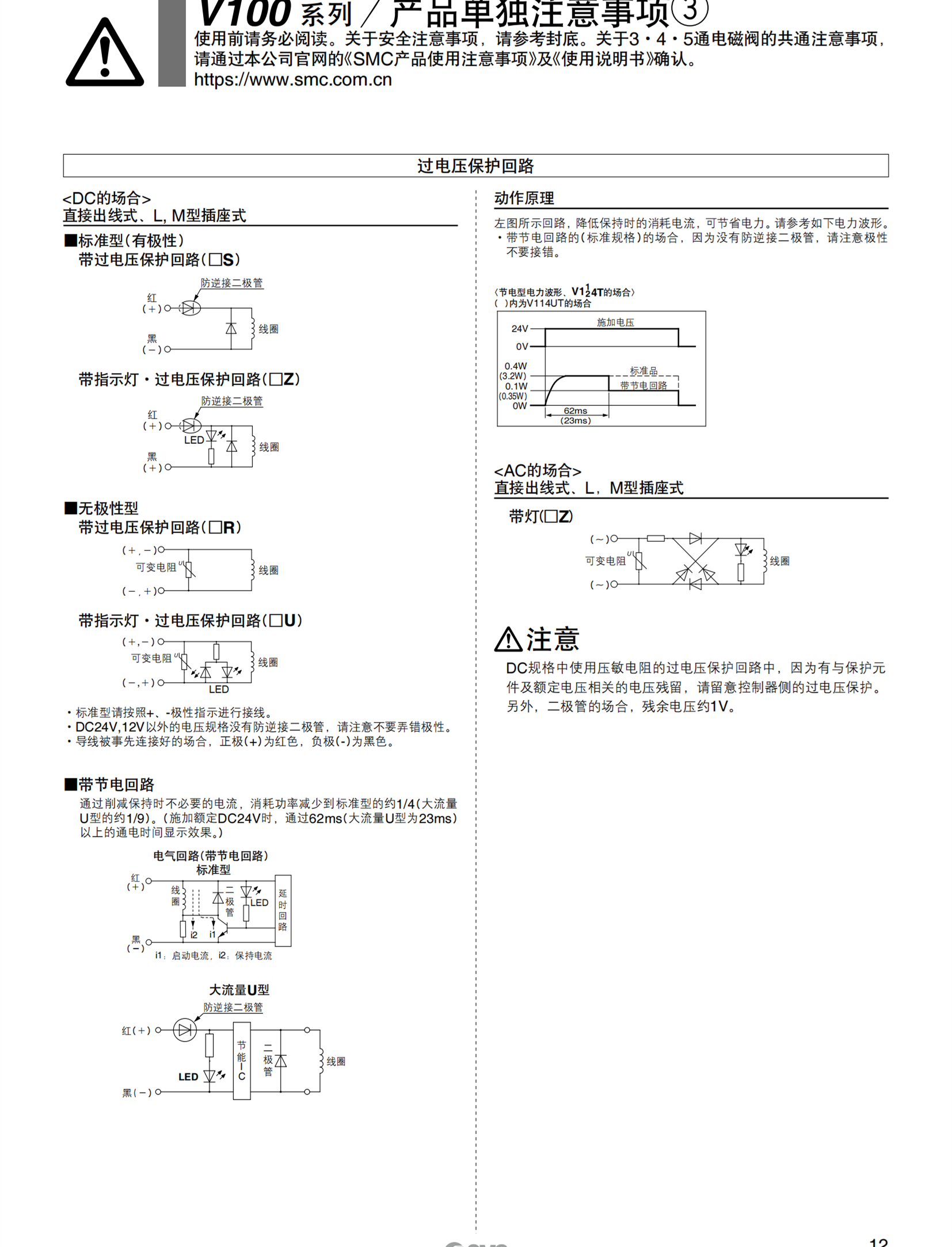 VQ5151-5H1 SMC直动式电磁阀