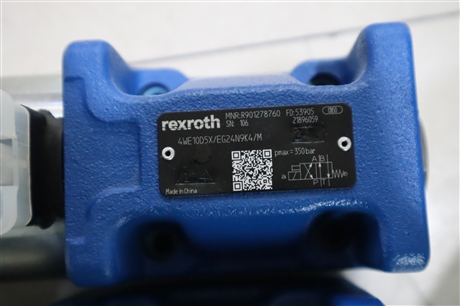 4WE10D50/EG24N9K4/M R901278760 力士乐REXROTH电磁阀