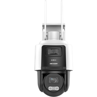 海康威视200万3寸4G双光全景细节4倍枪球