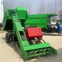 链条输送收粪车 刮板式集粪车 粪污清理运输车