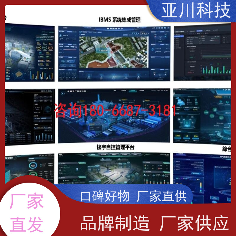 产业园IBMS集成管理系统多屏幕展示开放数据结构，实现信息共享