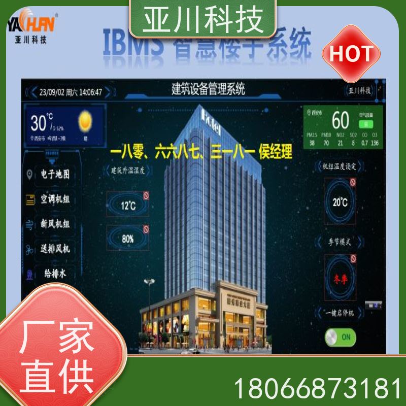 湖北AI赋能IBMS楼宇集成化系统设备管理减少运营成本，提升商业价值
